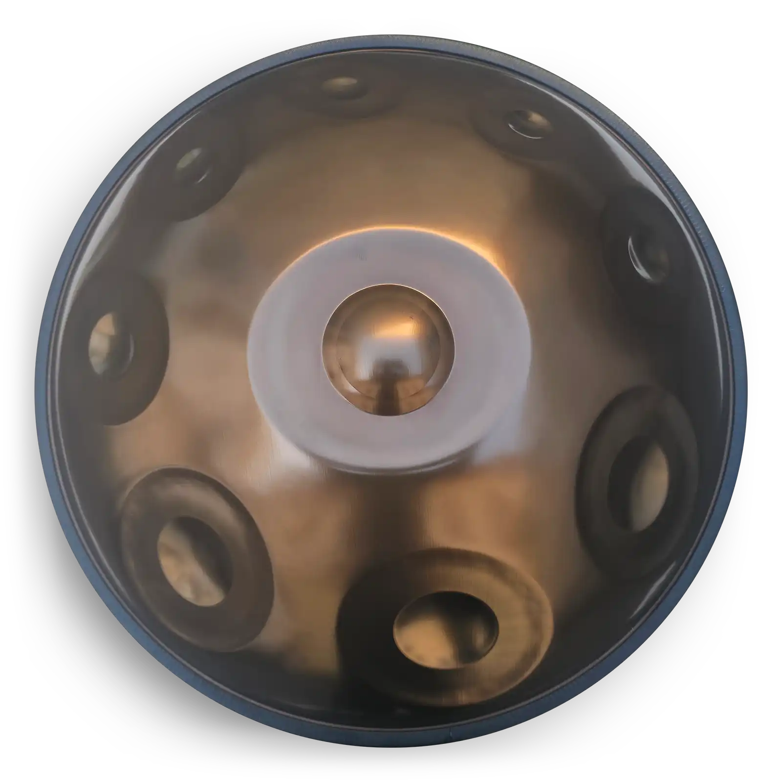 Sound-Sculpture Handpan C# Pygmy ∙ 17 notes ∙ 440 Hz ∙ Bottom Notes