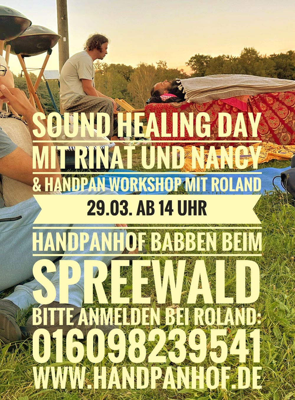 Babben beim Spreewald - Anfänger Handpan Workshop & Sound Healing Tag