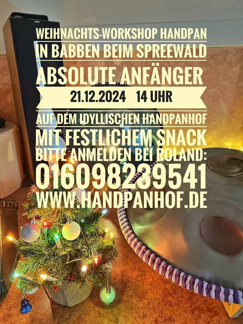 Babben beim Spreewald - Anfänger Weihnachts-Workshop