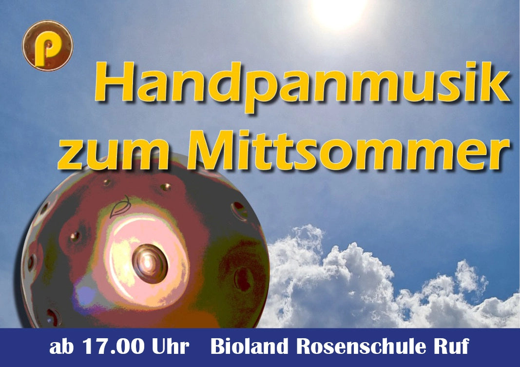 Handpanmusik zum Mittsommer