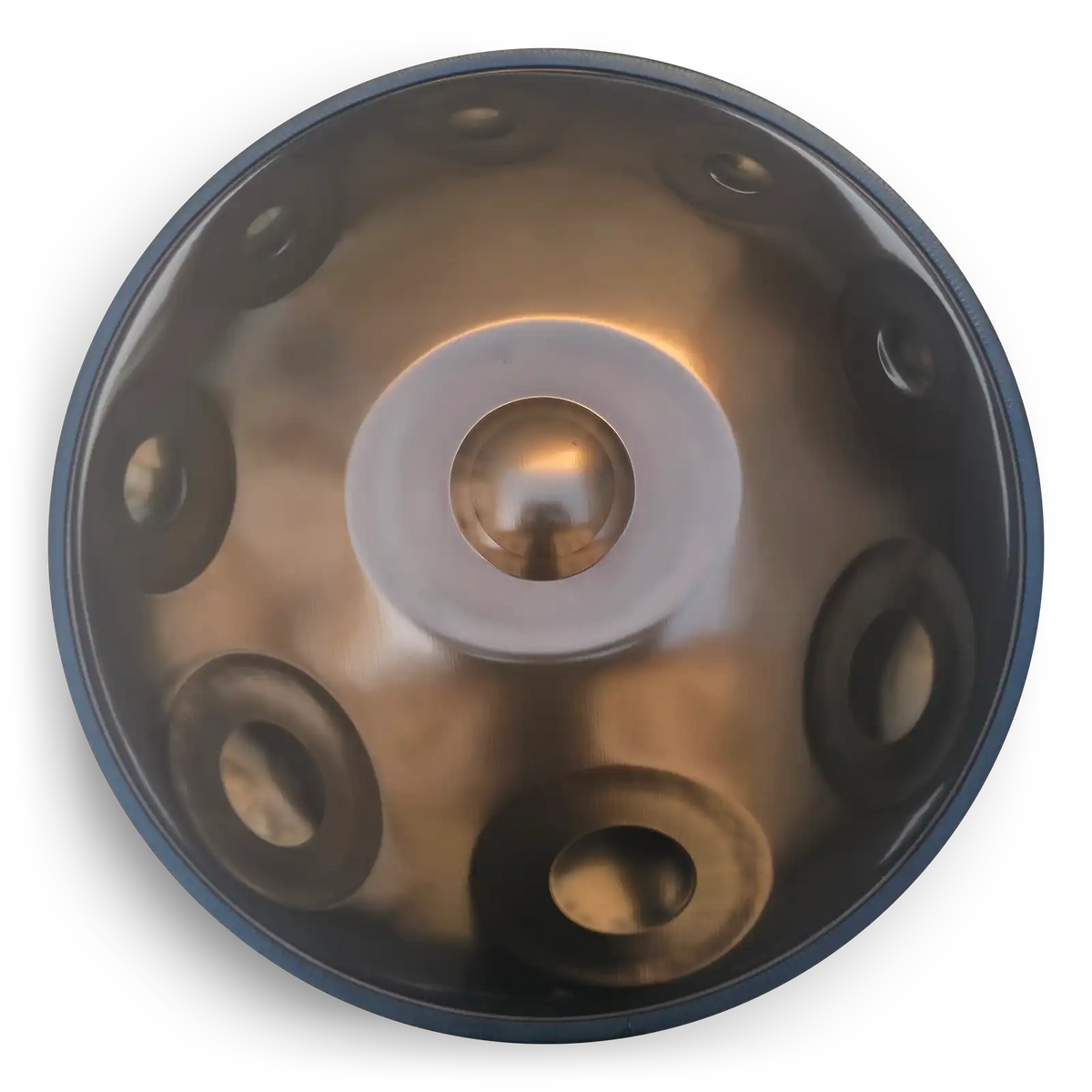 Sound-Sculpture Handpan C# Pygmy ∙ 17 notes ∙ 440 Hz ∙ Bottom Notes